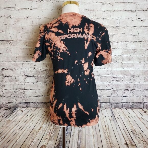 Custom Bleach Dye Firebird Short Sleeve Shirt - Picture 4 of 6